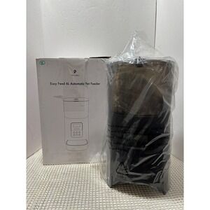 PETLIBRO‎ Easy Feed 6L Automatic Pet Feeder Black Opened Box Sealed NEW
